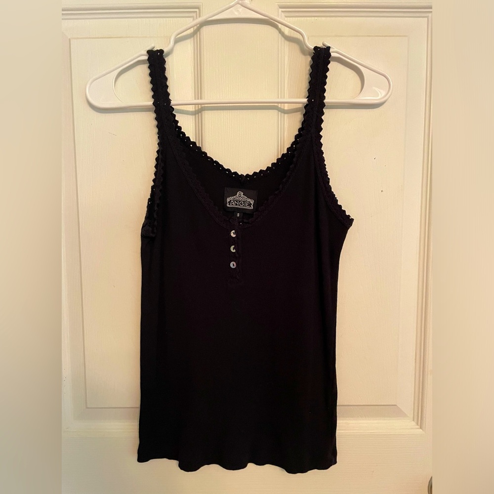 Women's Black Boutique Tank Top